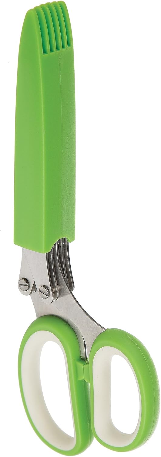 PrepSolutions Herb Shears - Stainless Steel Blades for Quick & Easy Herb Cutting, Comfort Grip Handles