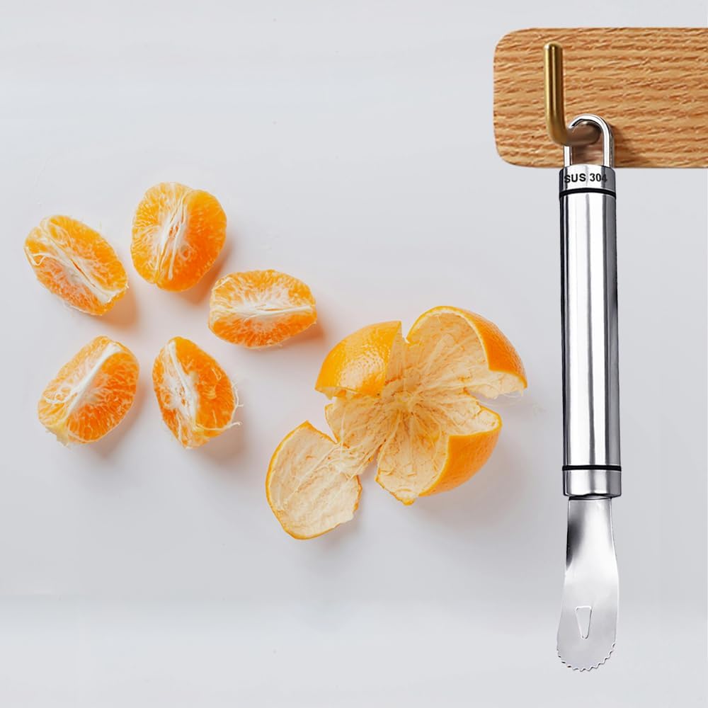 Orange Citrus Peelers 304 Stainless Steel Slicer Cutter Peeler Remover Opener Fruit Tools Kitchen Gadget