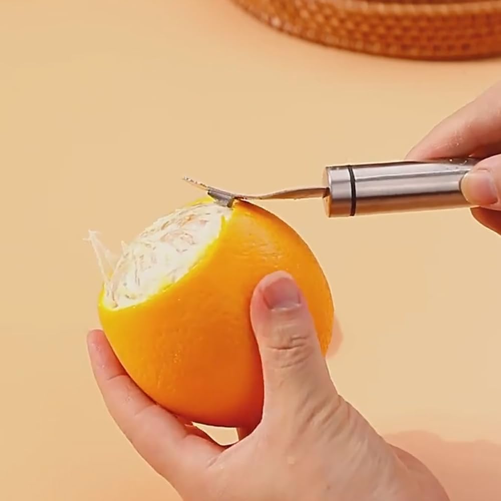 Orange Citrus Peelers 304 Stainless Steel Slicer Cutter Peeler Remover Opener Fruit Tools Kitchen Gadget