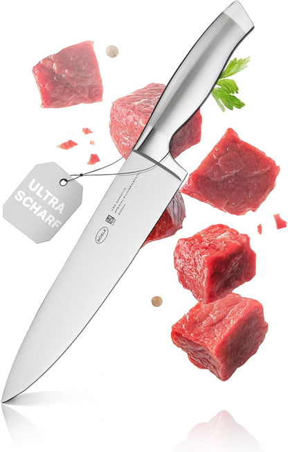 Rösle Basics Line Stainless Steel Serrated Universal Kitchen Knife, 5-inch Blande