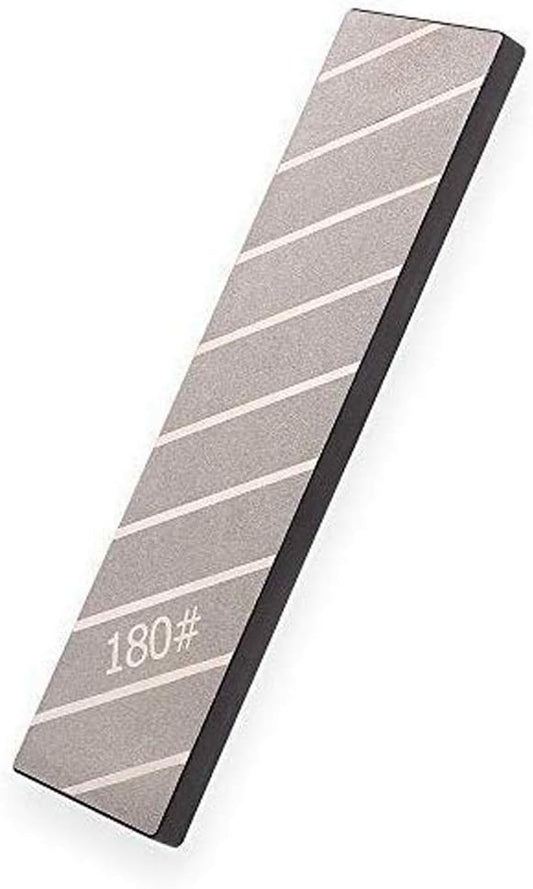 Diamond Flattening Stone Lapping Plate Double-sided Extra Large 10x3 inch (120&180) Grit Diamond Sharpening Plate Fixing Stone Flattener