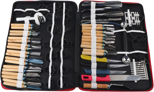 Culinary Carving Tool Set,garnishing Tools + Carving Tools 80PCS/Set Culinary Peeling Kit for Fruit Vegetable Garnishing Cutting Slicing