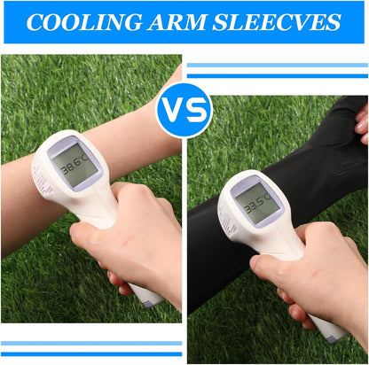 3 Pairs UV Protection Gloves Arm Sun Sleeves with Thumb Holes for Men Women Sunblock Anti-Slip Fishing Driving Sport