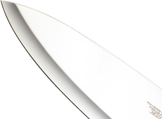 M18010 Millennia Black Handle, 10-Inch Wide Hollow Ground, Chef's Knife