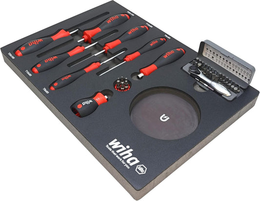 91851 45 Piece Knife Maintenance Magnetic Workstation Tray Set
