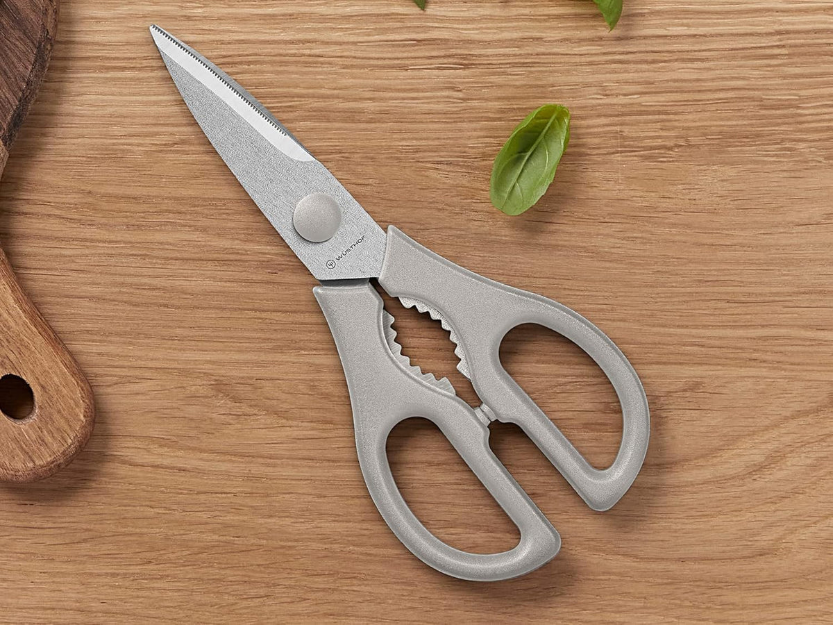 WÜSTHOF Kitchen Scissors 8" Overall Length, Grey