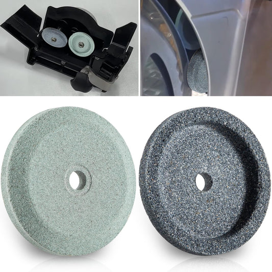 Sharpening Stones For BIZERBA, Grinding And Truing Stone Set Compatible with Bizerba Slicer All Models SE8, SE8L, SG8D, VS8, VS8D, VS8F, A330, A400, GSP, SE12, G13, SE355, SE128, A330FB, VS12