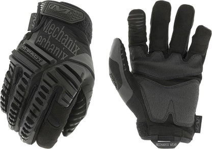 M-Pact Covert Tactical Gloves, Large, Black | Touchscreen-Capable Safety Gloves with Impact Protection, Vibration Absorption & a Secure Fit for Men