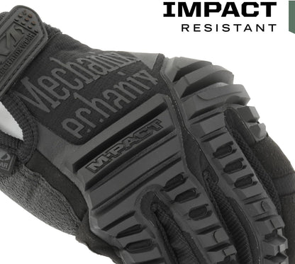 M-Pact Covert Tactical Gloves, Large, Black | Touchscreen-Capable Safety Gloves with Impact Protection, Vibration Absorption & a Secure Fit for Men