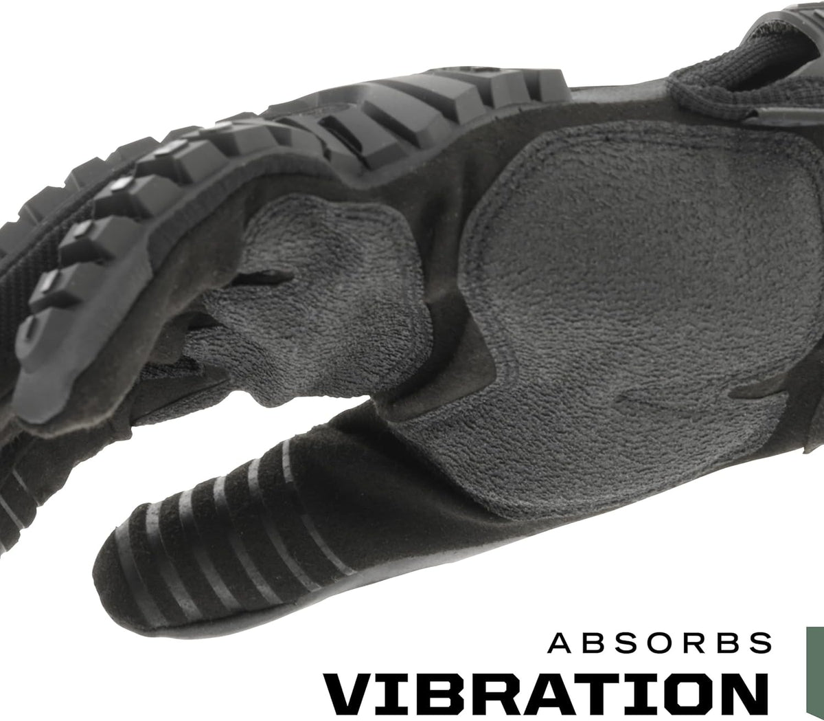 M-Pact Covert Tactical Gloves, Large, Black | Touchscreen-Capable Safety Gloves with Impact Protection, Vibration Absorption & a Secure Fit for Men