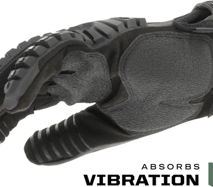 M-Pact Covert Tactical Gloves, Large, Black | Touchscreen-Capable Safety Gloves with Impact Protection, Vibration Absorption & a Secure Fit for Men