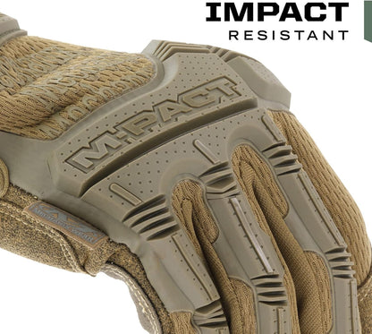 M-Pact Covert Tactical Gloves, Large, Black | Touchscreen-Capable Safety Gloves with Impact Protection, Vibration Absorption & a Secure Fit for Men