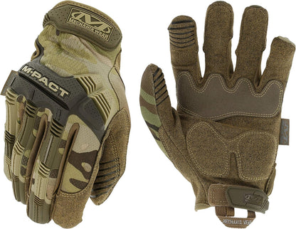 M-Pact Covert Tactical Gloves, Large, Black | Touchscreen-Capable Safety Gloves with Impact Protection, Vibration Absorption & a Secure Fit for Men
