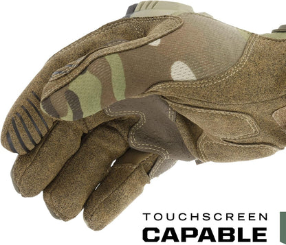 M-Pact Covert Tactical Gloves, Large, Black | Touchscreen-Capable Safety Gloves with Impact Protection, Vibration Absorption & a Secure Fit for Men