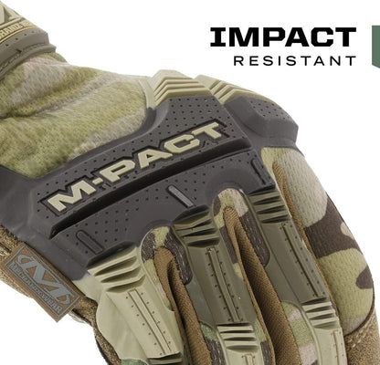 M-Pact Covert Tactical Gloves, Large, Black | Touchscreen-Capable Safety Gloves with Impact Protection, Vibration Absorption & a Secure Fit for Men