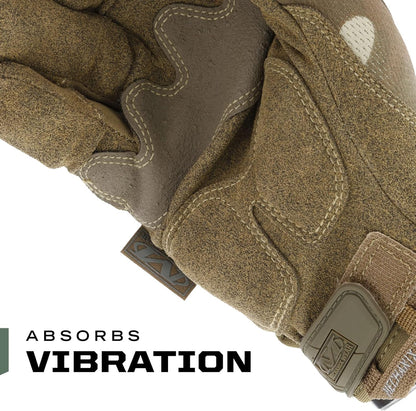 M-Pact Covert Tactical Gloves, Large, Black | Touchscreen-Capable Safety Gloves with Impact Protection, Vibration Absorption & a Secure Fit for Men