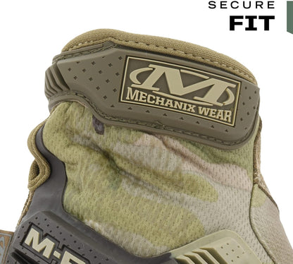 M-Pact Covert Tactical Gloves, Large, Black | Touchscreen-Capable Safety Gloves with Impact Protection, Vibration Absorption & a Secure Fit for Men