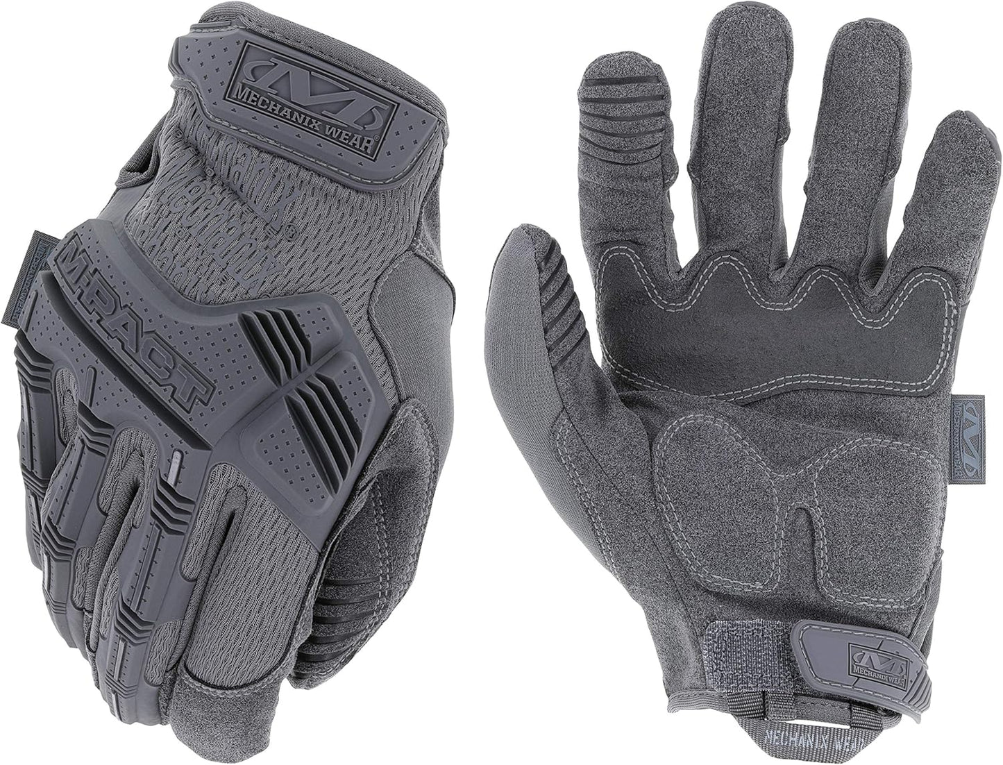 M-Pact Covert Tactical Gloves, Large, Black | Touchscreen-Capable Safety Gloves with Impact Protection, Vibration Absorption & a Secure Fit for Men