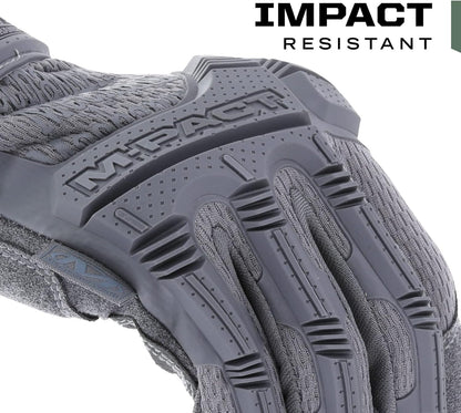 M-Pact Covert Tactical Gloves, Large, Black | Touchscreen-Capable Safety Gloves with Impact Protection, Vibration Absorption & a Secure Fit for Men