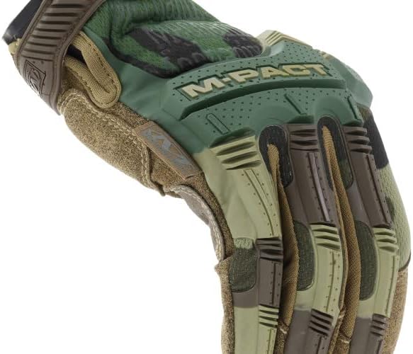 M-Pact Covert Tactical Gloves, Large, Black | Touchscreen-Capable Safety Gloves with Impact Protection, Vibration Absorption & a Secure Fit for Men