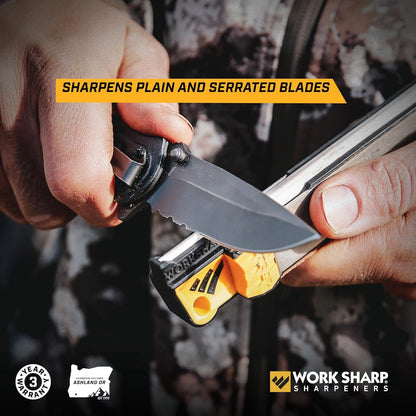 Guided Field Sharpener, Compact Travel Knife Sharpener Tool