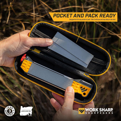Guided Field Sharpener, Compact Travel Knife Sharpener Tool