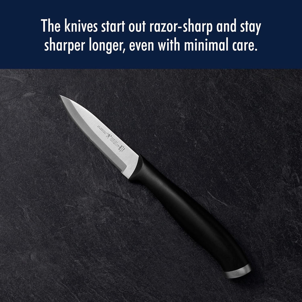 Silvercap Razor-Sharp 3-inch Paring Knife, German Engineered Informed by 100+ Years of Mastery