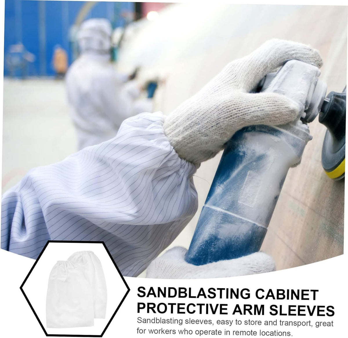 1pair Arm Sleeves for Sandblasting Canvas Material Comfortable Fit for Men for Gardening Cleaning and Agriculture of Sleeves