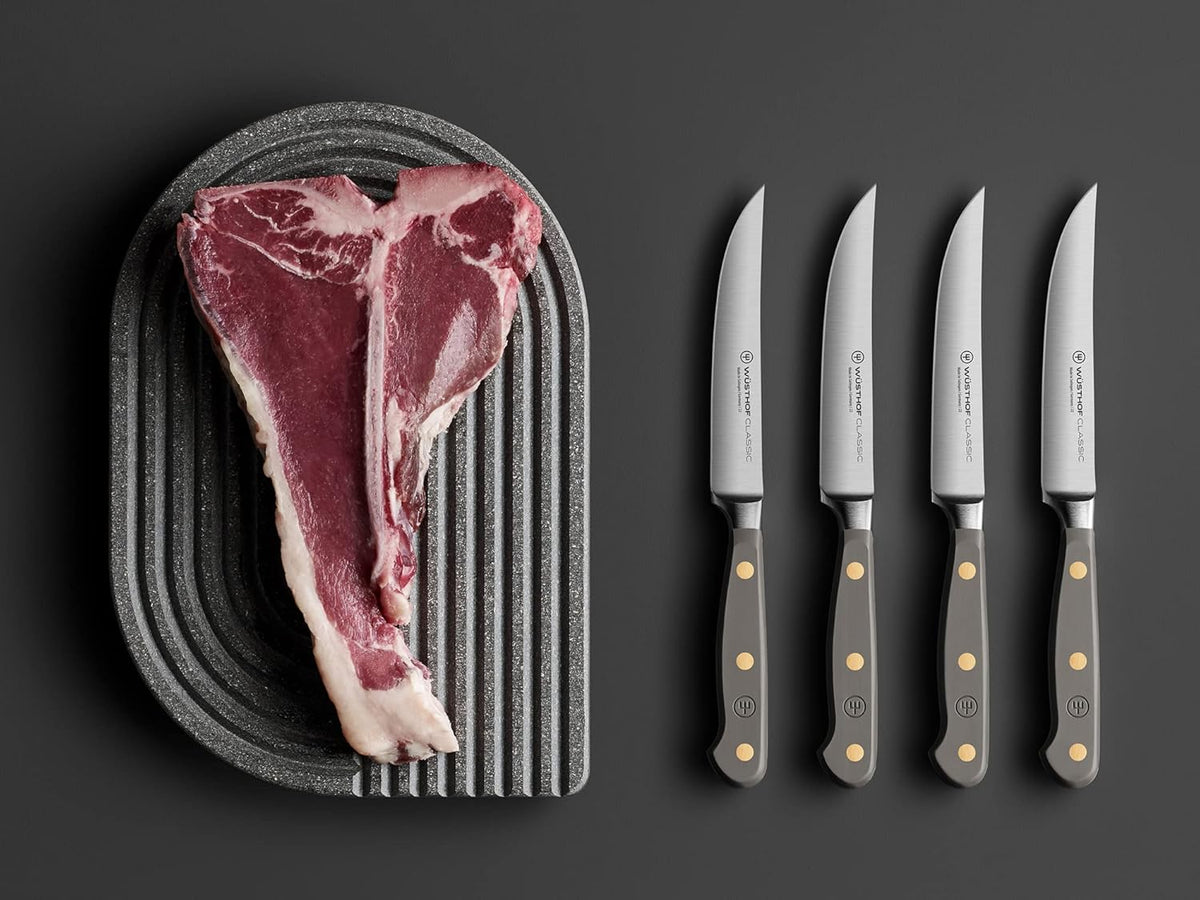 WÜSTHOF Classic Velvet Oyster 4.5" Steak Knife