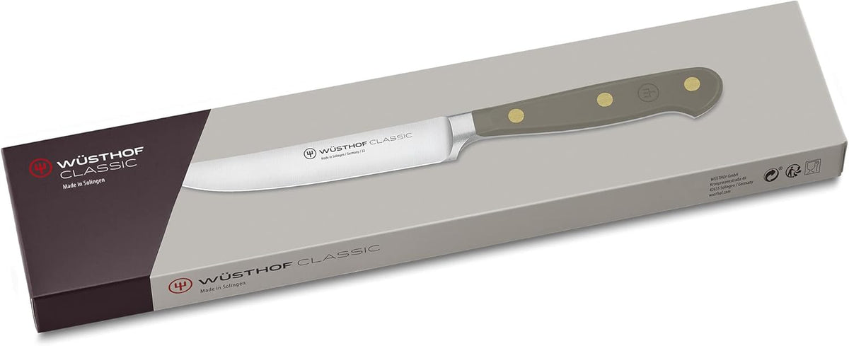 WÜSTHOF Classic Velvet Oyster 4.5" Steak Knife