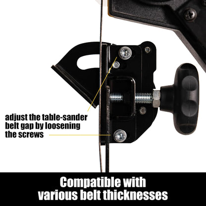Knife Sharpening Angle Guide for 1 x 30 inch Belt sander, Edge Leading & Trailing, 10-45 Degree Angle Guide, KSAG1