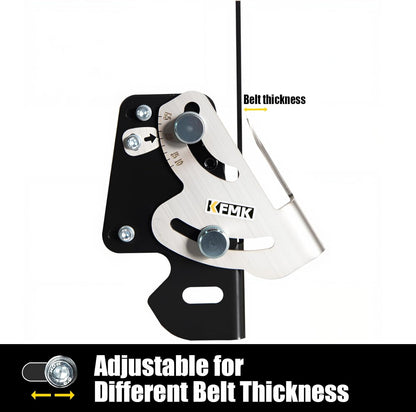 Knife Sharpening Angle Guide for 1 x 30 inch Belt sander, Edge Leading & Trailing, 10-45 Degree Angle Guide, KSAG1