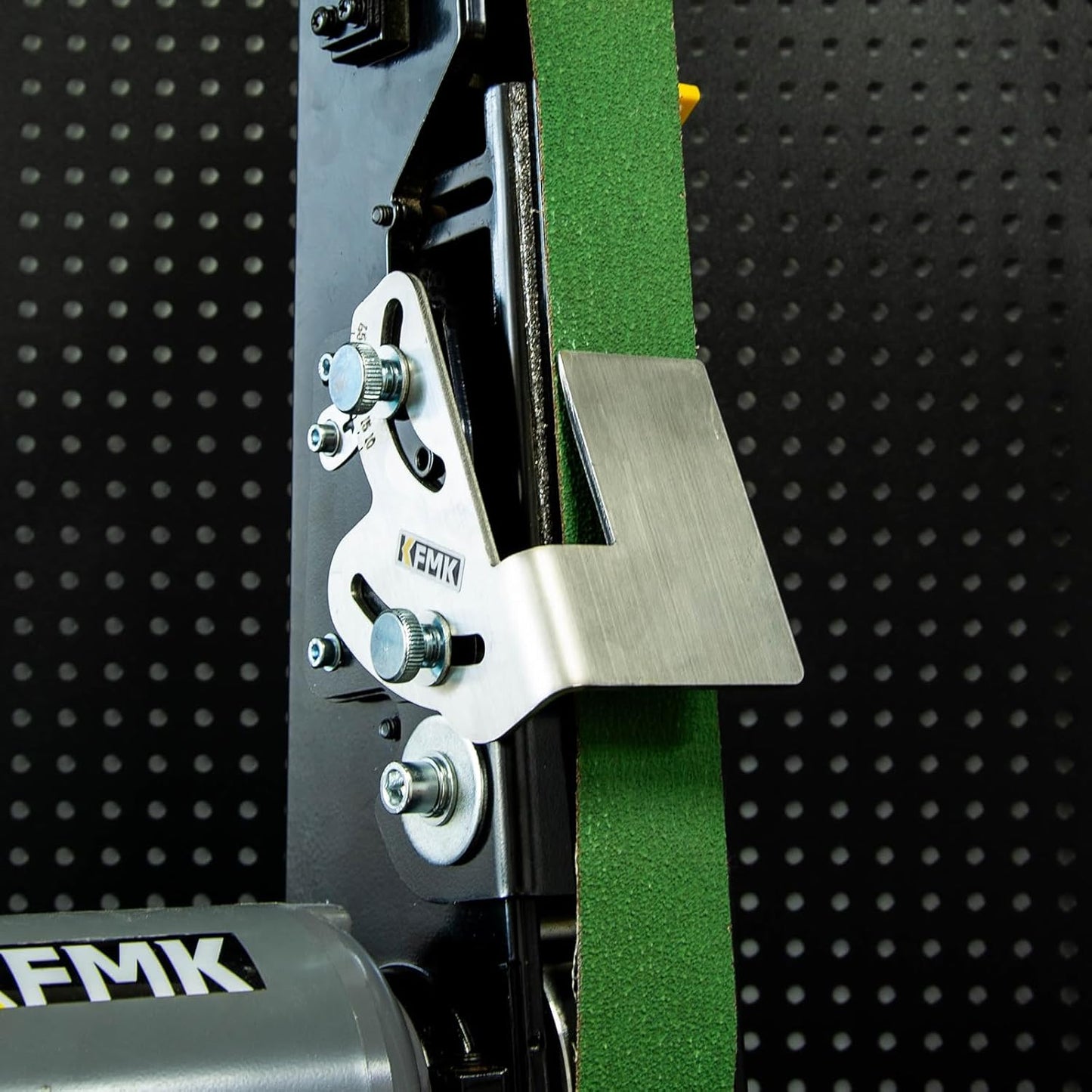 Knife Sharpening Angle Guide for 1 x 30 inch Belt sander, Edge Leading & Trailing, 10-45 Degree Angle Guide, KSAG1