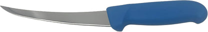 Blue Boning Knife - 6.5 in. Blade - Curved, Stiff - Blue Fibrox Handle