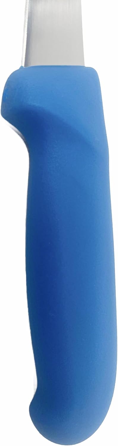 Blue Boning Knife - 6.5 in. Blade - Curved, Stiff - Blue Fibrox Handle