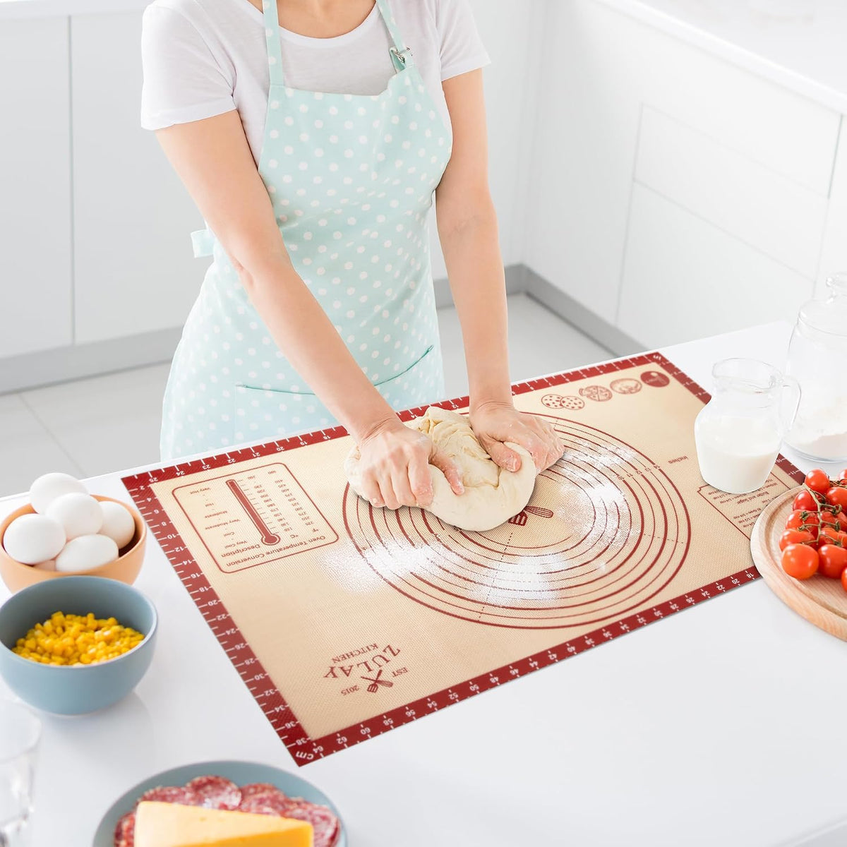 Silicone Baking Mat Sheet Set - Reusable Baking Mat Nonstick - Half Sheet Baking Mat For Oven (Black, 1 Pack)