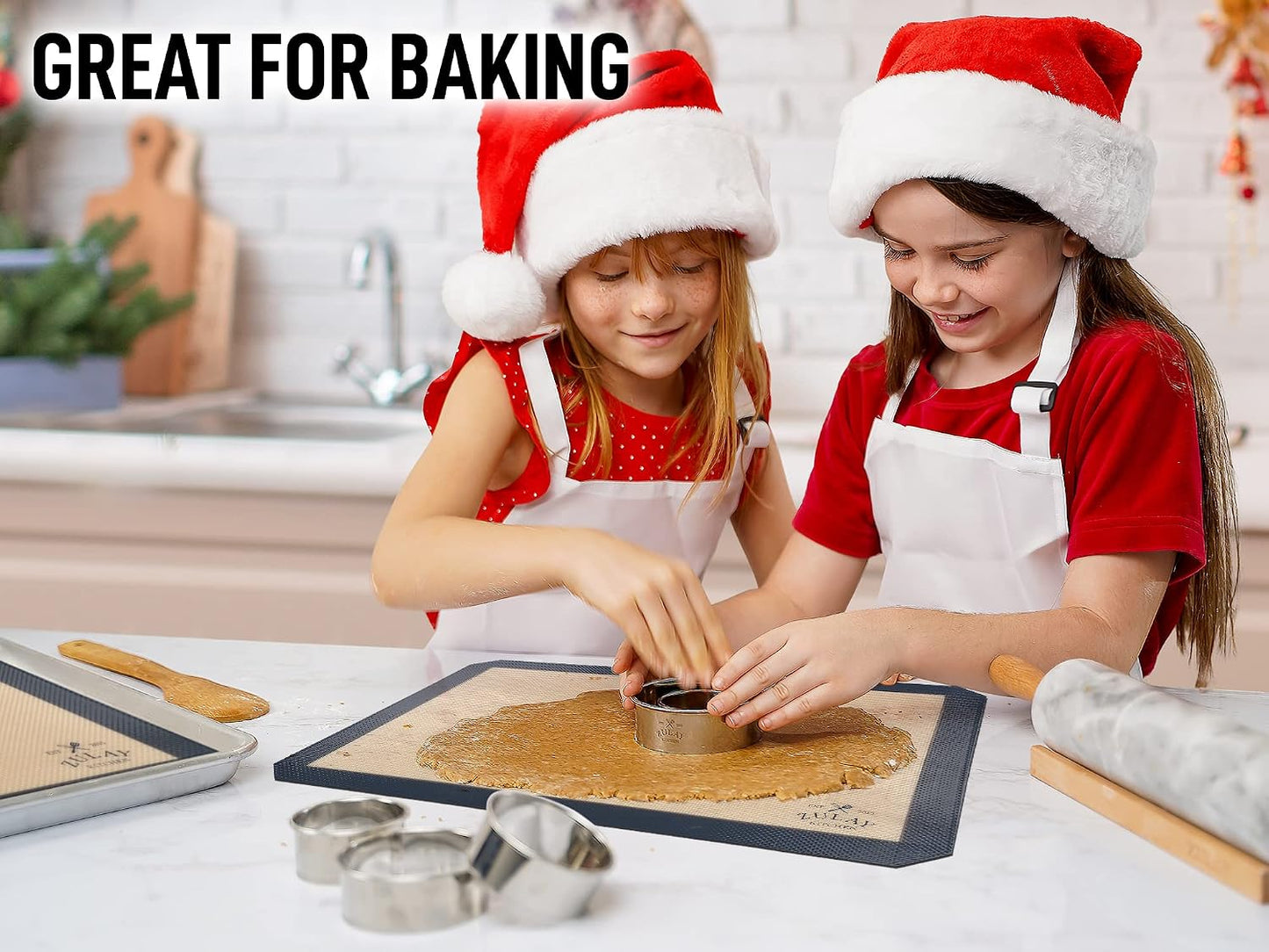 Silicone Baking Mat Sheet Set - Reusable Baking Mat Nonstick - Half Sheet Baking Mat For Oven (Black, 1 Pack)