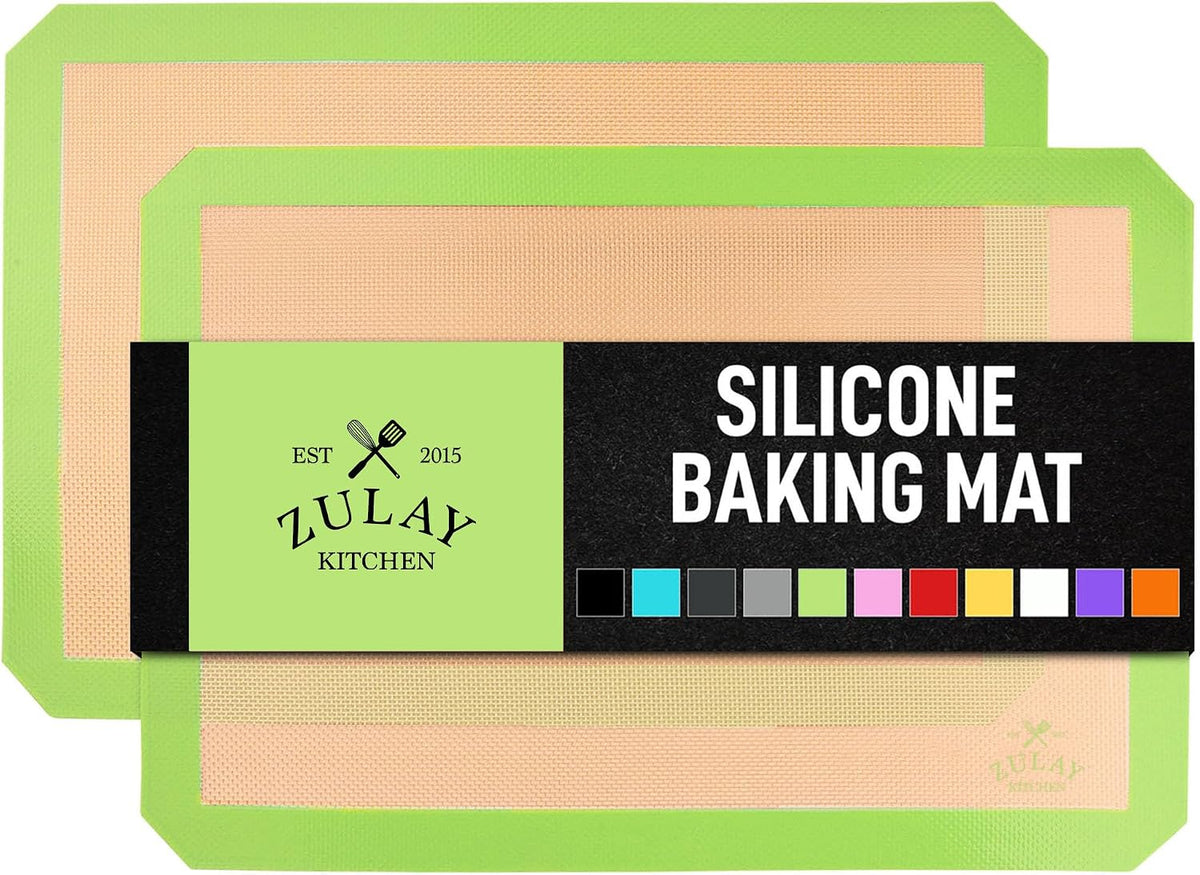 Silicone Baking Mat Sheet Set - Reusable Baking Mat Nonstick - Half Sheet Baking Mat For Oven (Black, 1 Pack)