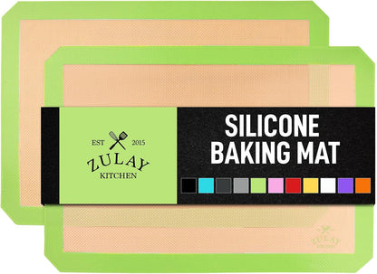 Silicone Baking Mat Sheet Set - Reusable Baking Mat Nonstick - Half Sheet Baking Mat For Oven (Black, 1 Pack)