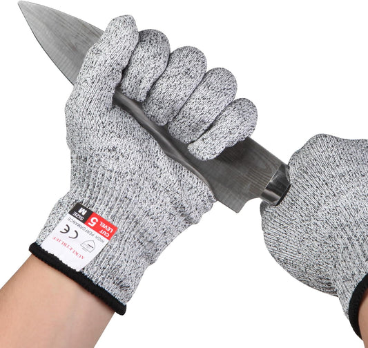 Kitchen Work Safety Protection Anti-Cutting Gloves Grade 5 Wear Resistance,Peel The Shell, Cut The Meat