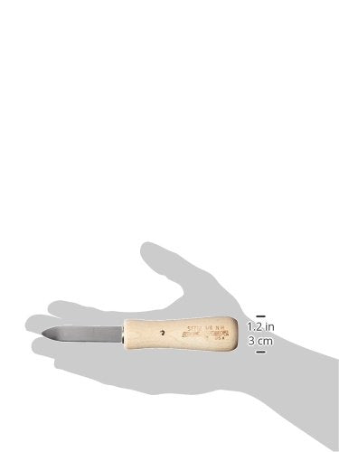 2.75-inch Oyster Knife, New Haven pattern, Metallic
