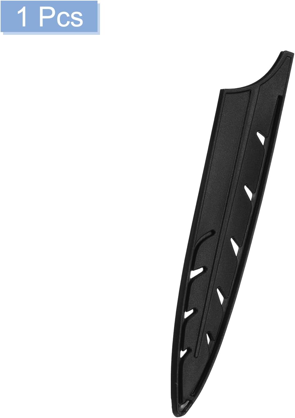 5Pcs Knife Cover Sleeves Blade Edge Guards for 8" Carving Knife Blade Edge Protector Universal Knife Sheath for Kitchen, Black