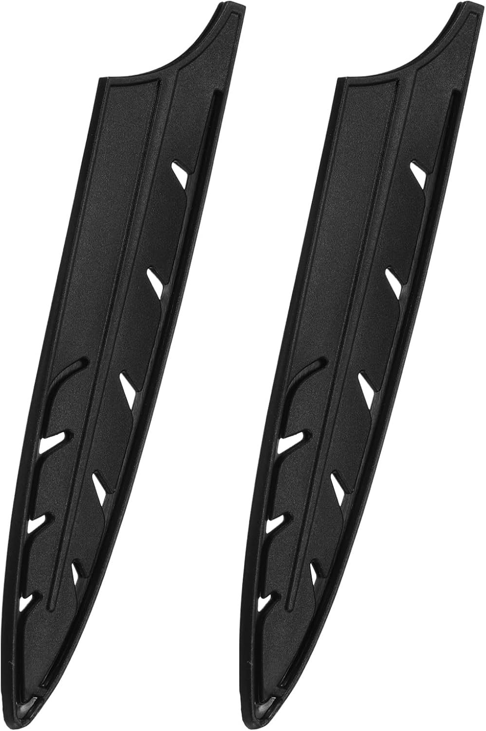 5Pcs Knife Cover Sleeves Blade Edge Guards for 8" Carving Knife Blade Edge Protector Universal Knife Sheath for Kitchen, Black