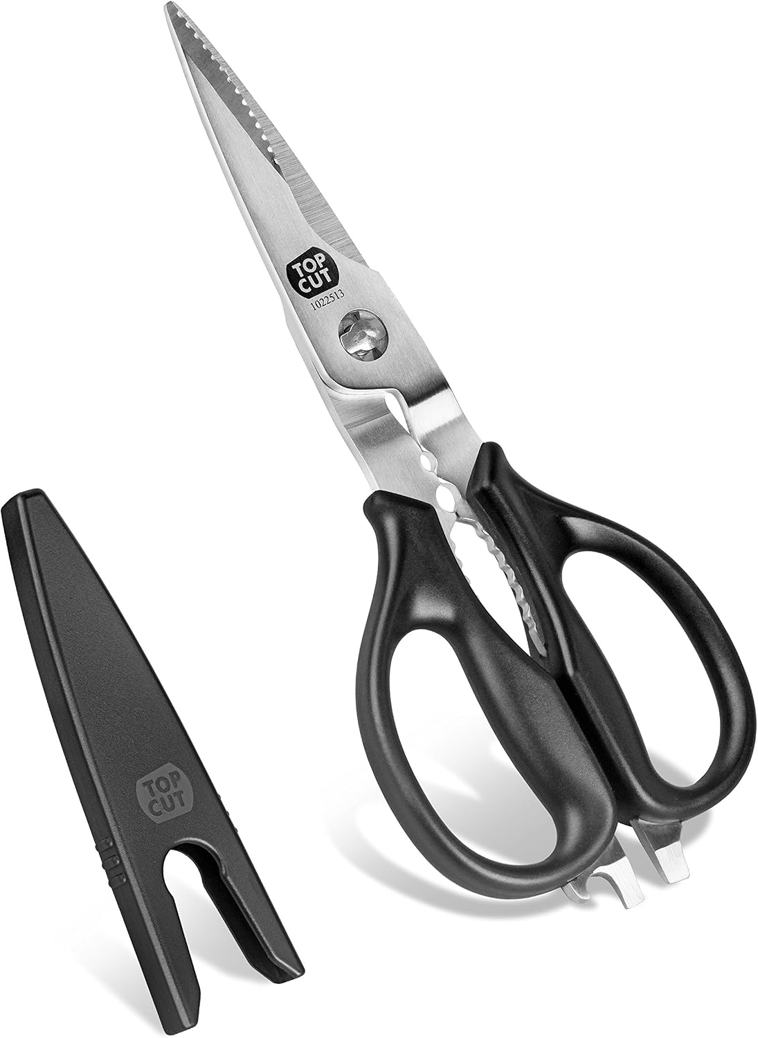 Top Cut 1022513 Heavy Duty Kitchen Shears and Multi Purpose Scissors, 9-Inch