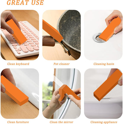 Stainless Steel Scratch Remover, 5PCS Rubber Rust Eraser, Portable Kitchen Cleaners, Stainless Steel Rust Remover
