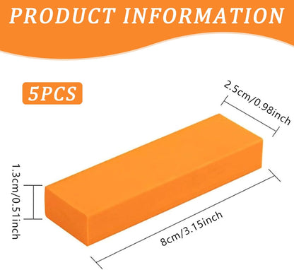 Stainless Steel Scratch Remover, 5PCS Rubber Rust Eraser, Portable Kitchen Cleaners, Stainless Steel Rust Remover