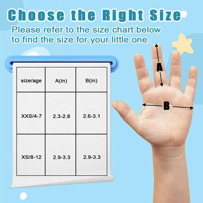 4PCS Cut Resistant Gloves for Kids 4-6 Years Level 5 Protection Cutting Glove Food Grade for Fishing Garden Whittle