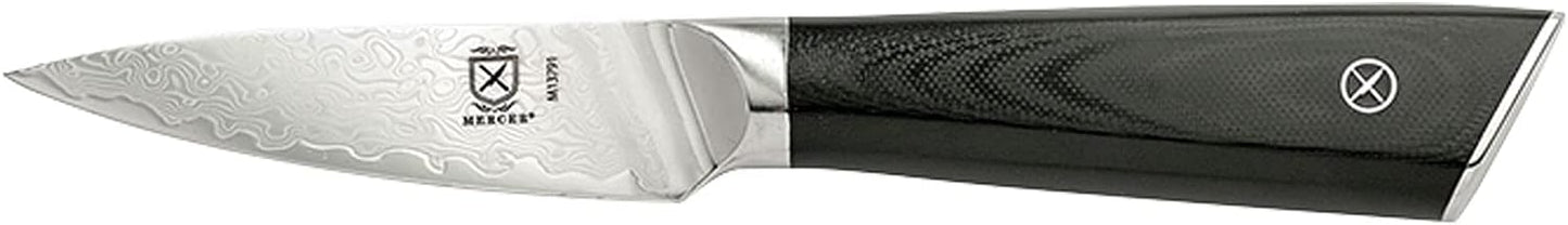 M13791 Premium Grade Super Steel, 3.5-Inch Paring Knife, G10 Handle