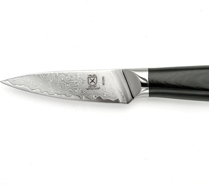 M13791 Premium Grade Super Steel, 3.5-Inch Paring Knife, G10 Handle