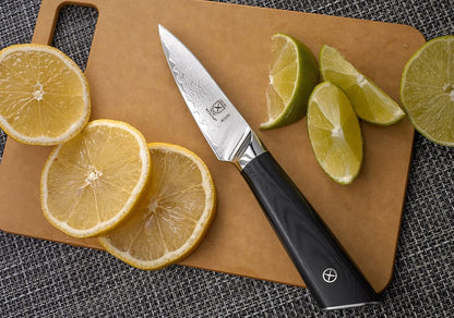 M13791 Premium Grade Super Steel, 3.5-Inch Paring Knife, G10 Handle